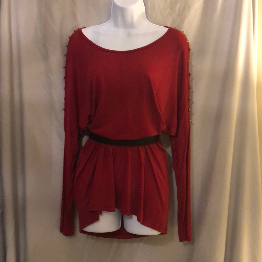 Drape style shirt